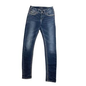 Silver Jeans Suki Mid Rise Skinny